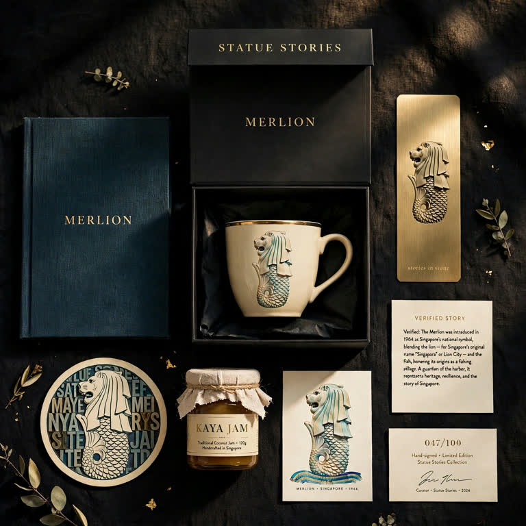 Merlion gift box